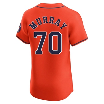 Elite Houston Astros Jayden Murray Alternate Vapor Premier Jersey - Orange
