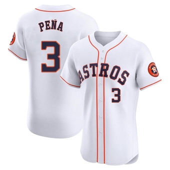 Elite Houston Astros Jeremy Pena Home Jersey - White