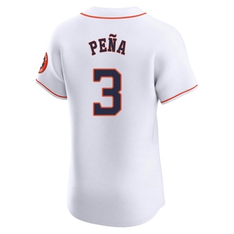 Elite Houston Astros Jeremy Pena Home Jersey - White