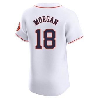 Elite Houston Astros Joe Morgan Home Jersey - White