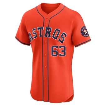 Elite Houston Astros Kaleb Ort Alternate Vapor Premier Jersey - Orange