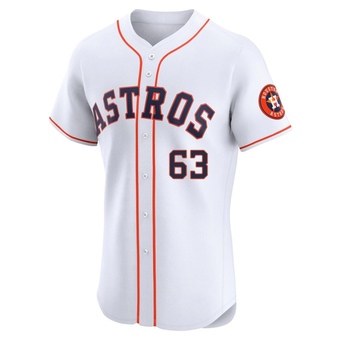 Elite Houston Astros Kaleb Ort Home Jersey - White