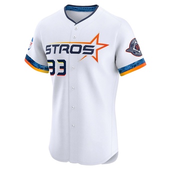 Elite Houston Astros Mike Scott 2025 City Connect Jersey - White