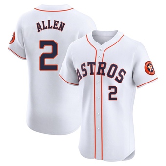 Elite Houston Astros Nick Allen Home Jersey - White