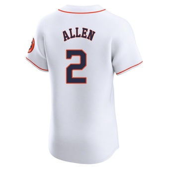 Elite Houston Astros Nick Allen Home Jersey - White
