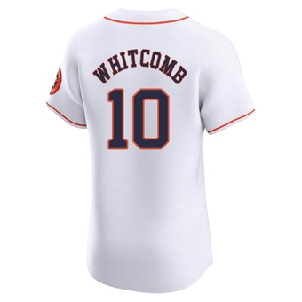 Elite Houston Astros Shay Whitcomb Home Jersey - White