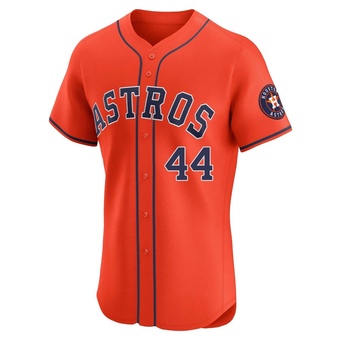 Elite Houston Astros Yordan Alvarez Alternate Vapor Premier Jersey - Orange