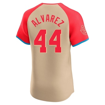 Elite Houston Astros Yordan Alvarez American League 2024 All-Star Game Jersey - Cream