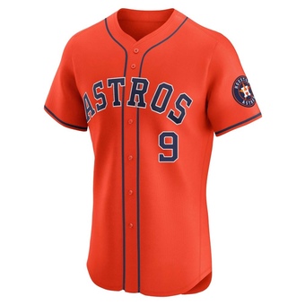 Elite Houston Astros Zach Dezenzo Alternate Vapor Premier Jersey - Orange