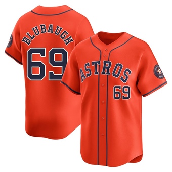 Limited Houston Astros AJ Blubaugh Alternate Jersey - Orange