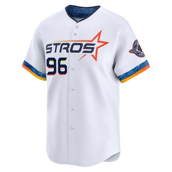 Limited Houston Astros Aaron Brown 2025 City Connect Jersey - White