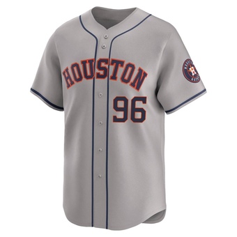 Limited Houston Astros Aaron Brown Gray Away Jersey - Brown
