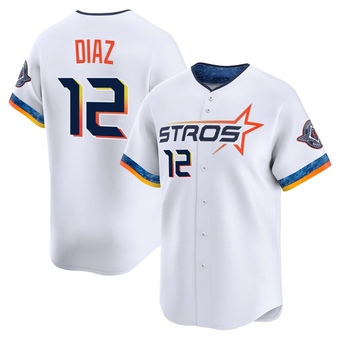 Limited Houston Astros Aledmys Diaz 2025 City Connect Jersey - White