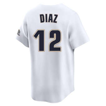 Limited Houston Astros Aledmys Diaz Throwback Cooperstown Collection Jersey - White