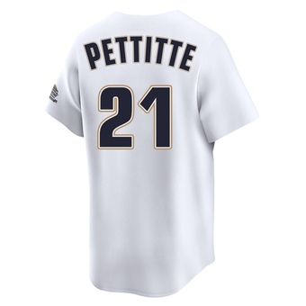 Limited Houston Astros Andy Pettitte Throwback Cooperstown Collection Jersey - White