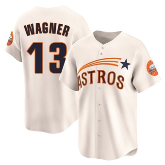 Limited Houston Astros Billy Wagner Throwback Cooperstown Collection Jersey - Cream