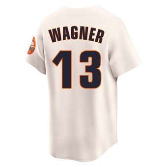 Limited Houston Astros Billy Wagner Throwback Cooperstown Collection Jersey - Cream