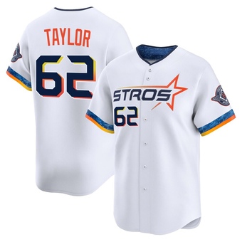 Limited Houston Astros Blake Taylor 2025 City Connect Jersey - White
