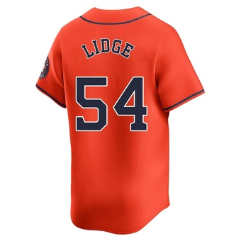 Limited Houston Astros Brad Lidge Alternate Jersey - Orange
