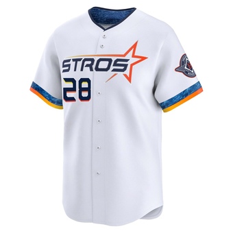 Limited Houston Astros Brice Matthews 2025 City Connect Jersey - White