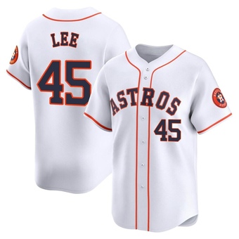Limited Houston Astros Carlos Lee Home Jersey - White