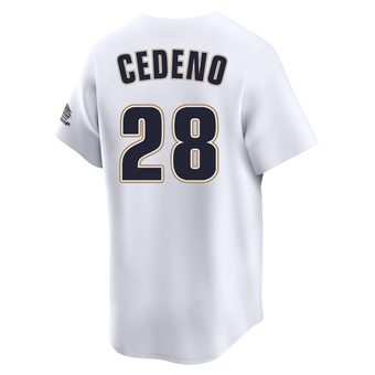 Limited Houston Astros Cesar Cedeno Throwback Cooperstown Collection Jersey - White