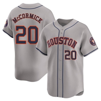 Limited Houston Astros Chas McCormick Away Jersey - Gray