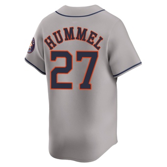 Limited Houston Astros Cooper Hummel Away Jersey - Gray