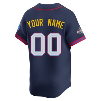 Limited Houston Astros Custom American League 2025 All-Star Edition Jersey - Navy