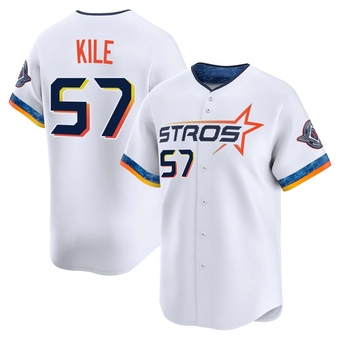 Limited Houston Astros Darryl Kile 2025 City Connect Jersey - White