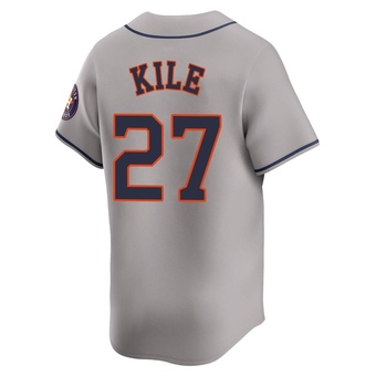 Limited Houston Astros Darryl Kile Away Jersey - Gray