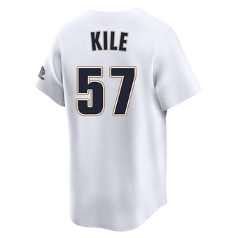 Limited Houston Astros Darryl Kile Throwback Cooperstown Collection Jersey - White