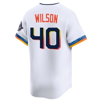 Limited Houston Astros Don Wilson 2025 City Connect Jersey - White