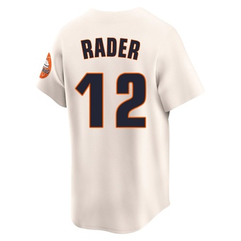 Limited Houston Astros Doug Rader Throwback Cooperstown Collection Jersey - Cream