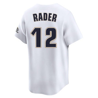 Limited Houston Astros Doug Rader Throwback Cooperstown Collection Jersey - White