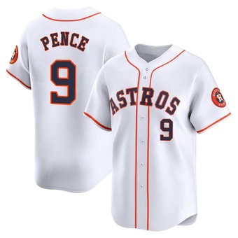Limited Houston Astros Hunter Pence Home Jersey - White