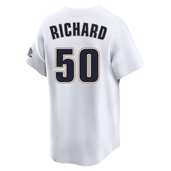 Limited Houston Astros J.R. Richard Throwback Cooperstown Collection Jersey - White
