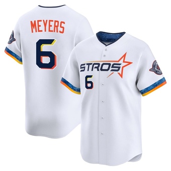 Limited Houston Astros Jake Meyers 2025 City Connect Jersey - White