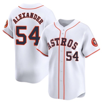 Limited Houston Astros Jason Alexander Home Jersey - White