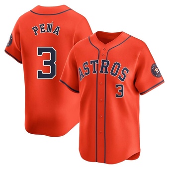 Limited Houston Astros Jeremy Pena Alternate Jersey - Orange