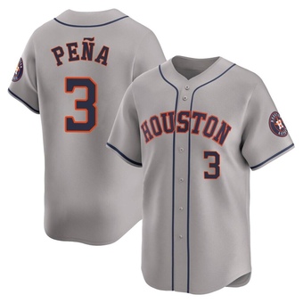 Limited Houston Astros Jeremy Pena Away Jersey - Gray
