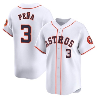 Limited Houston Astros Jeremy Pena Home Jersey - White