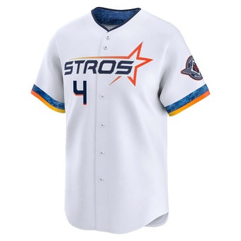 Limited Houston Astros Jesus Sanchez 2025 City Connect Jersey - White