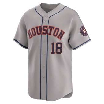 Limited Houston Astros Joe Morgan Away Jersey - Gray