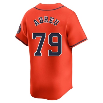 Limited Houston Astros Jose Abreu Alternate Jersey - Orange