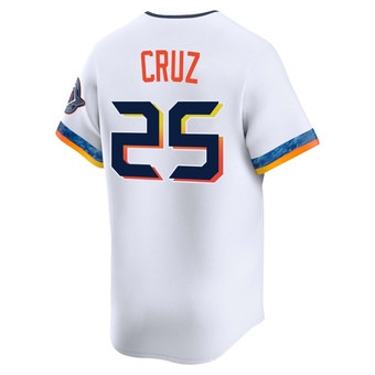 Limited Houston Astros Jose Cruz Jr. 2025 City Connect Jersey - White