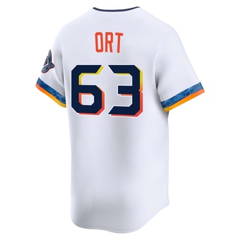 Limited Houston Astros Kaleb Ort 2025 City Connect Jersey - White