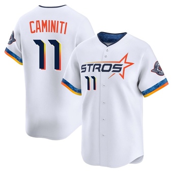 Limited Houston Astros Ken Caminiti 2025 City Connect Jersey - White