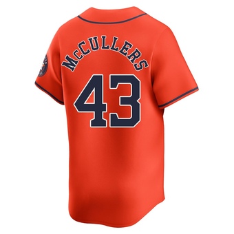 Limited Houston Astros Lance McCullers Jr. Alternate Jersey - Orange