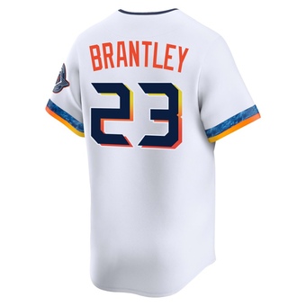 Limited Houston Astros Michael Brantley 2025 City Connect Jersey - White